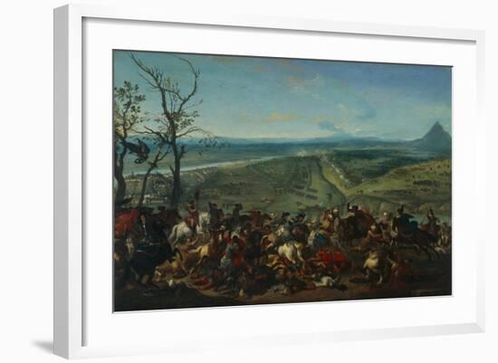 The Conquest of Belgrade in 1717, Led by Prince Eugene of Savoy, 1717-20-Jan van Huchtenburgh-Framed Giclee Print