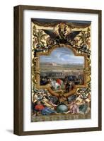 The Conquest of Cambrai on April 18, 1677-Charles Le Brun-Framed Giclee Print