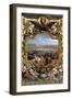 The Conquest of Cambrai on April 18, 1677-Charles Le Brun-Framed Premium Giclee Print