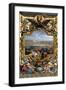 The Conquest of Cambrai on April 18, 1677-Charles Le Brun-Framed Premium Giclee Print