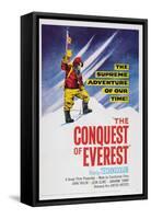 The Conquest of Everest, 1953-null-Framed Stretched Canvas