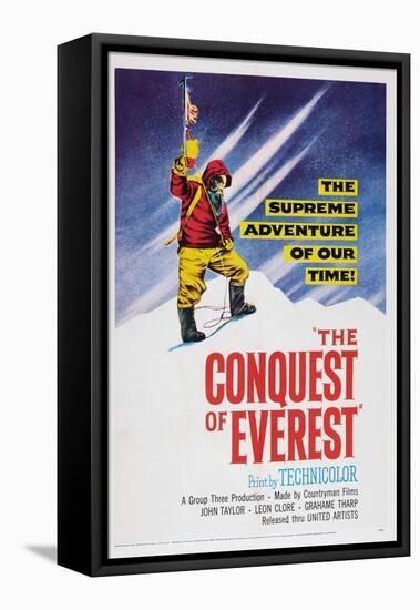 The Conquest of Everest, 1953-null-Framed Stretched Canvas