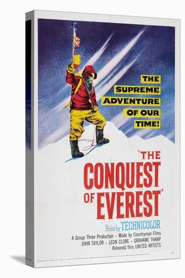The Conquest of Everest, 1953-null-Stretched Canvas