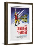 The Conquest of Everest, 1953-null-Framed Art Print