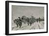 The Conquest of Holland-Francois Flameng-Framed Giclee Print