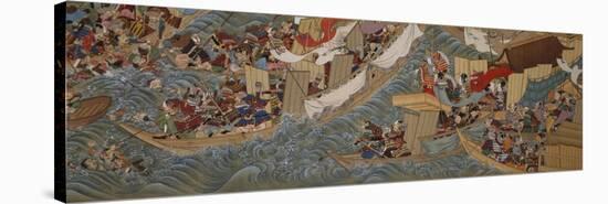 The Conquest of Korea by Empress Jingu-Sumiyoshi Hiroyuki-Stretched Canvas