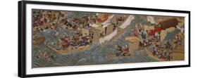 The Conquest of Korea by Empress Jingu-Sumiyoshi Hiroyuki-Framed Premium Giclee Print