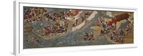 The Conquest of Korea by Empress Jingu-Sumiyoshi Hiroyuki-Framed Premium Giclee Print