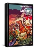 The Conquest Of Mexico-null-Framed Stretched Canvas
