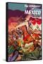 The Conquest Of Mexico-null-Framed Stretched Canvas