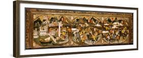 The Conquest of Naples, 1381-82-Italian School-Framed Giclee Print