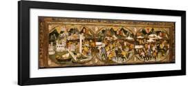 The Conquest of Naples, 1381-82-Italian School-Framed Giclee Print