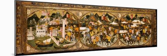 The Conquest of Naples, 1381-82-Italian School-Mounted Giclee Print