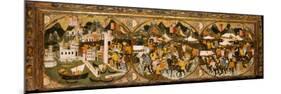 The Conquest of Naples, 1381-82-Italian School-Mounted Giclee Print