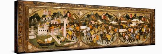 The Conquest of Naples, 1381-82-Italian School-Stretched Canvas