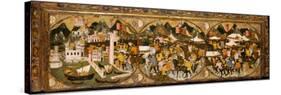 The Conquest of Naples, 1381-82-Italian School-Stretched Canvas