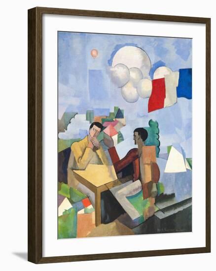 The Conquest of the Air, 1913-Roger de La Fresnaye-Framed Giclee Print