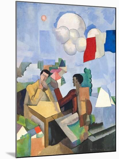 The Conquest of the Air, 1913-Roger de La Fresnaye-Mounted Giclee Print