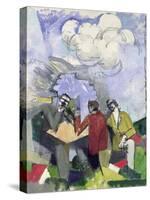 The Conquest of the Air, 1913-Roger de La Fresnaye-Stretched Canvas