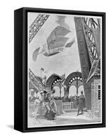 The Conquest of the Air at the Ambigu-Comique, 1900-null-Framed Stretched Canvas