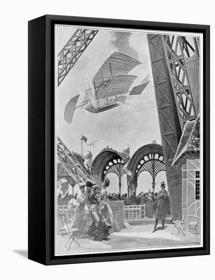 The Conquest of the Air at the Ambigu-Comique, 1900-null-Framed Stretched Canvas