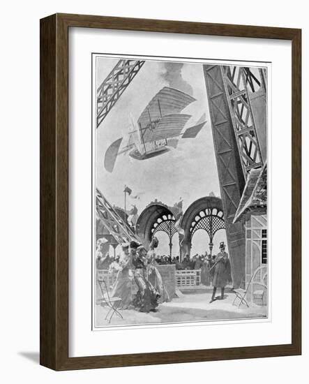 The Conquest of the Air at the Ambigu-Comique, 1900-null-Framed Giclee Print