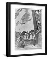 The Conquest of the Air at the Ambigu-Comique, 1900-null-Framed Giclee Print