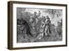 The Conquest of the Fort, Notre-Dame De Lorette, Artois, France, 1915-Lucien Jonas-Framed Giclee Print