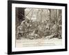 The Conquest of Tunis in 1535, Plate 7 from 'The Military Achievements of Emperor Charles V',…-Maarten van Heemskerck-Framed Giclee Print