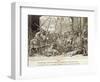 The Conquest of Tunis in 1535, Plate 7 from 'The Military Achievements of Emperor Charles V',…-Maarten van Heemskerck-Framed Premium Giclee Print