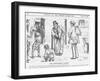 The Conscience Clause, 1872-Charles Samuel Keene-Framed Giclee Print