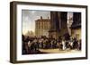 The Conscripts of 1807 Marching Past the Gate of Saint-Denis-Louis Leopold Boilly-Framed Giclee Print