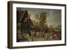 The Consecration of a Village Church, circa 1650-David Teniers the Younger-Framed Giclee Print