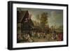 The Consecration of a Village Church, circa 1650-David Teniers the Younger-Framed Giclee Print