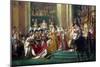 The Consecration of the Emperor Napoleon (1769-1821) and the Coronation of the Empress Josephine-Jacques-Louis David-Mounted Giclee Print
