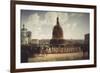 The Consecration of the Monument to the Millennium of Russia in Novgorod on 1862, 1864-Gottfried Willewalde-Framed Giclee Print