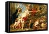 The Consequence of War, 1637-38-Peter Paul Rubens-Framed Stretched Canvas