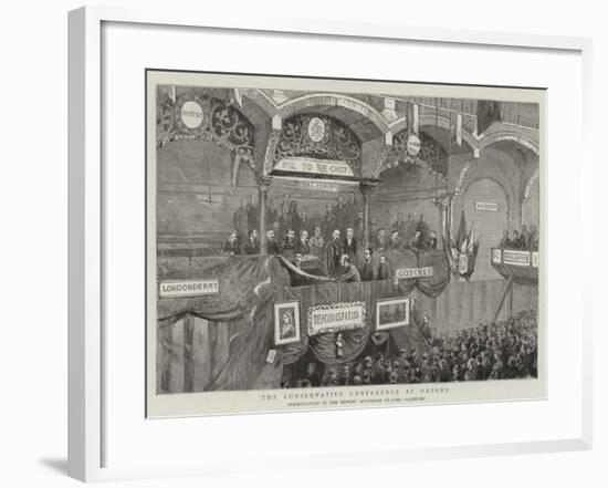 The Conservative Conference at Oxford-null-Framed Giclee Print