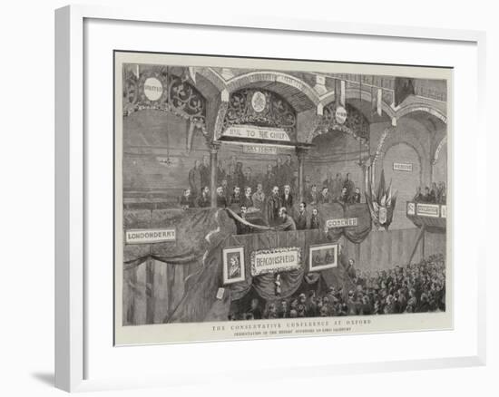 The Conservative Conference at Oxford-null-Framed Giclee Print