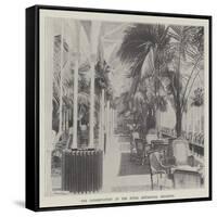 The Conservatory at the Hotel Metropole, Brighton-null-Framed Stretched Canvas