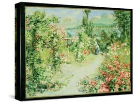 The Conservatory-Pierre-Auguste Renoir-Stretched Canvas