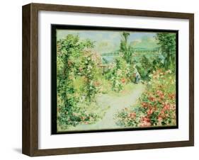 The Conservatory-Pierre-Auguste Renoir-Framed Giclee Print