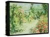 The Conservatory-Pierre-Auguste Renoir-Stretched Canvas