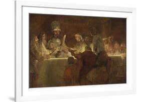 The Conspiracy of the Batavians under Claudius Civilis, 1661-62-Rembrandt van Rijn-Framed Premium Giclee Print