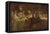 The Conspiracy of the Batavians under Claudius Civilis, 1661-62-Rembrandt van Rijn-Framed Stretched Canvas