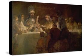 The Conspiracy of the Batavians under Claudius Civilis, C. 1661-62-Rembrandt van Rijn-Stretched Canvas