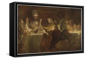 The Conspiracy of the Batavians under Claudius Civilis, c.1666-Rembrandt van Rijn-Framed Stretched Canvas