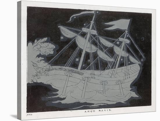 The Constellation Arco Navis Which Takes the Form of a Sailing Ship-Charles F. Bunt-Stretched Canvas