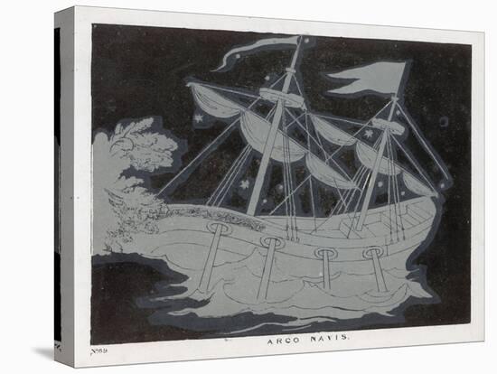 The Constellation Arco Navis Which Takes the Form of a Sailing Ship-Charles F. Bunt-Stretched Canvas