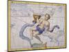 The Constellation of Aquarius by James Thornhill-Stapleton Collection-Mounted Giclee Print